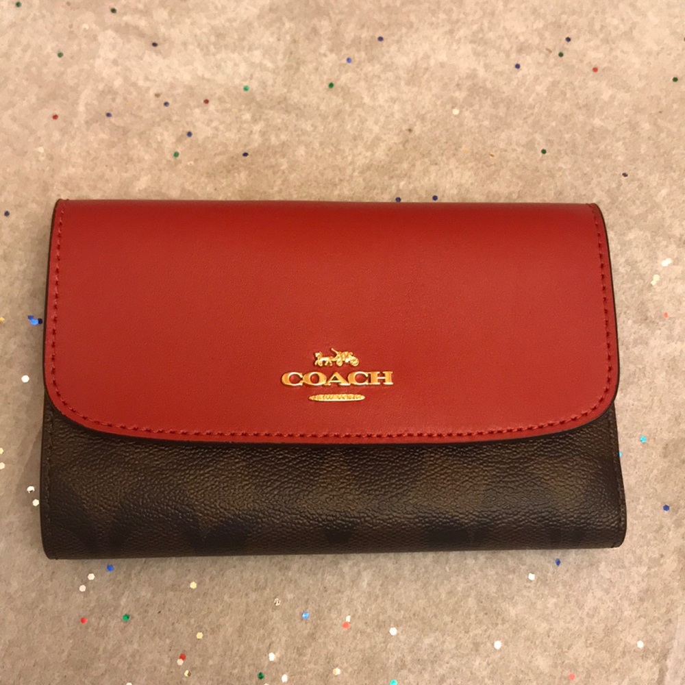Coach Medium Envelope Wallet Brand New - Picture 3 of 8
